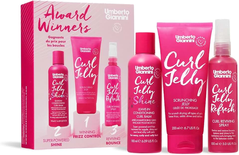 Umberto Giannini - Curl Styling Lauréats - 150/200ml - vegan, sans cruauté, brillance et rafraîchissement