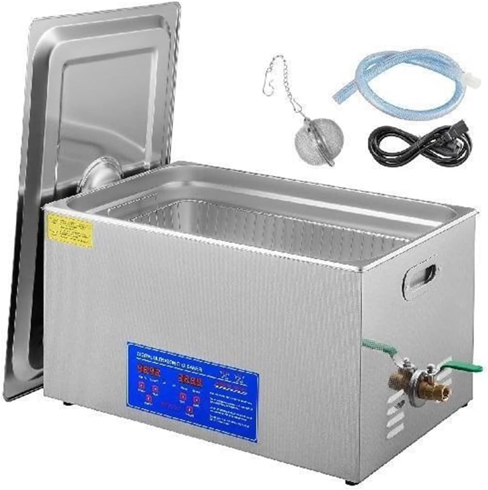 Nettoyeur à ultrasons - capacité 15L - lave-vaisselle portable, stabilité