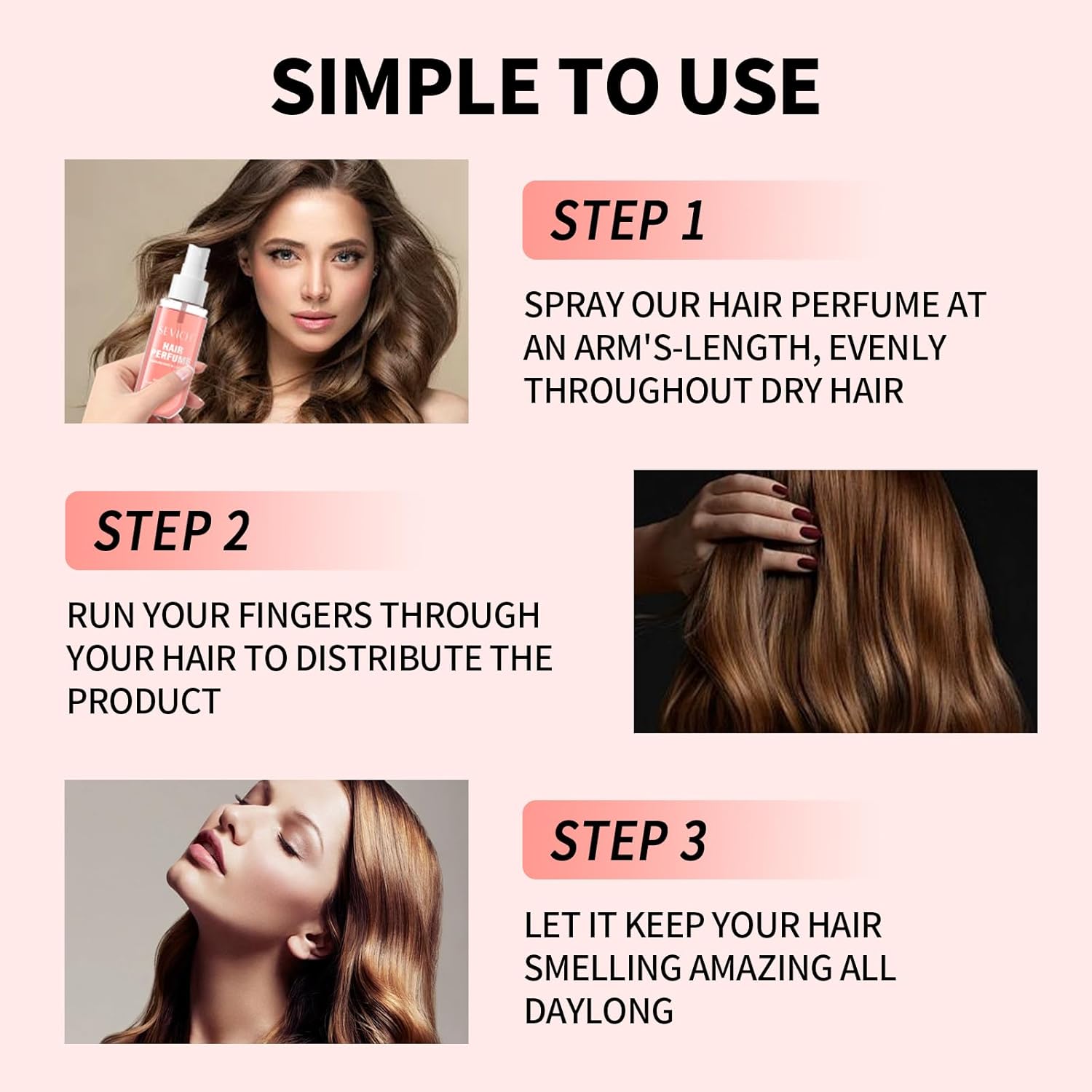 Sevich - Parfum cheveux floral chaud 85ml - longue tenue