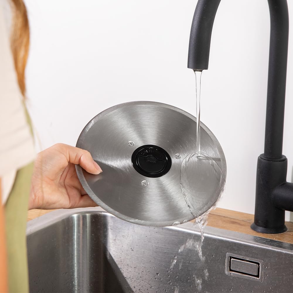 Cecotec - Rock'nCut Shuriken Steel - 190 mm - Trancheuse inox 200 W, épaisseur réglable 0-15 mm