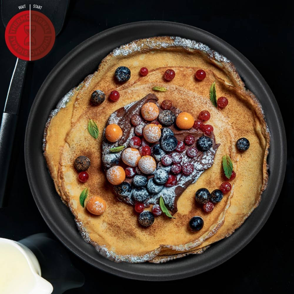Tefal - Ingenio Eco Resist - poêle crêpe 27cm, induction, L8581004