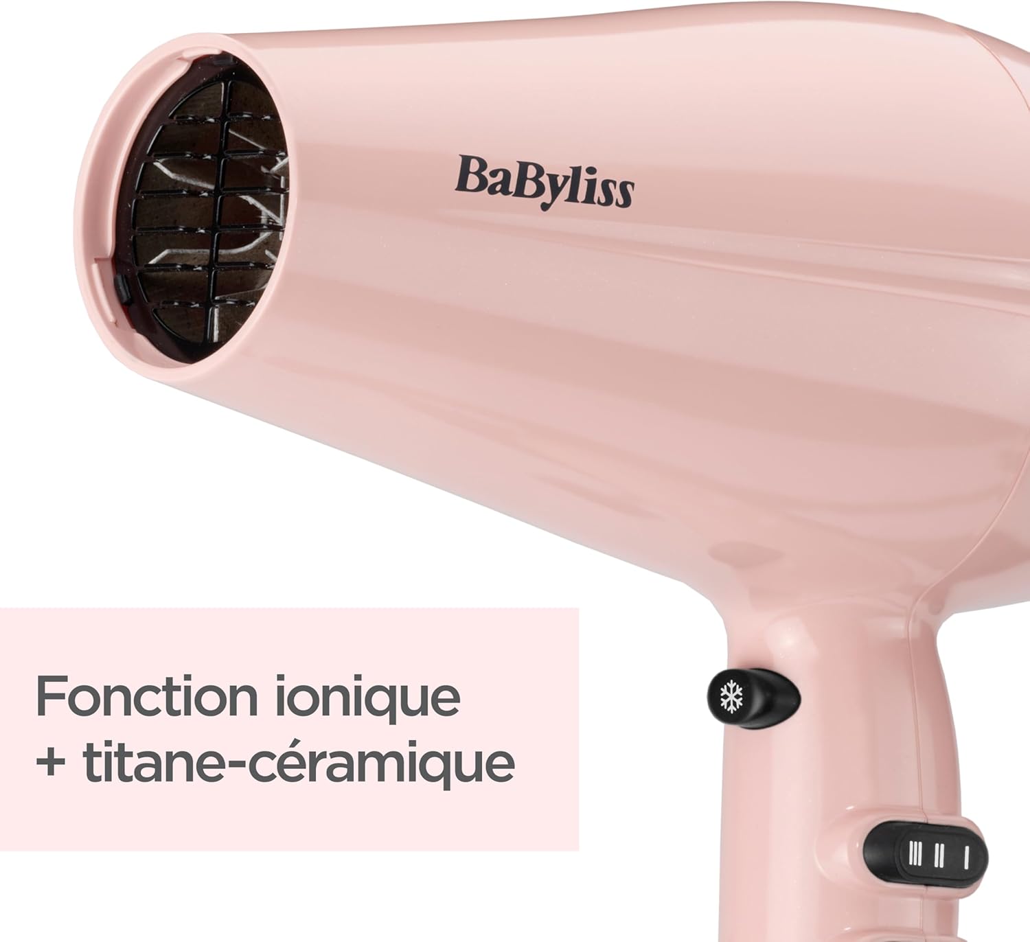 Babyliss - sèche-cheveux Rose Blush - design léger 2200W - 5337PRE