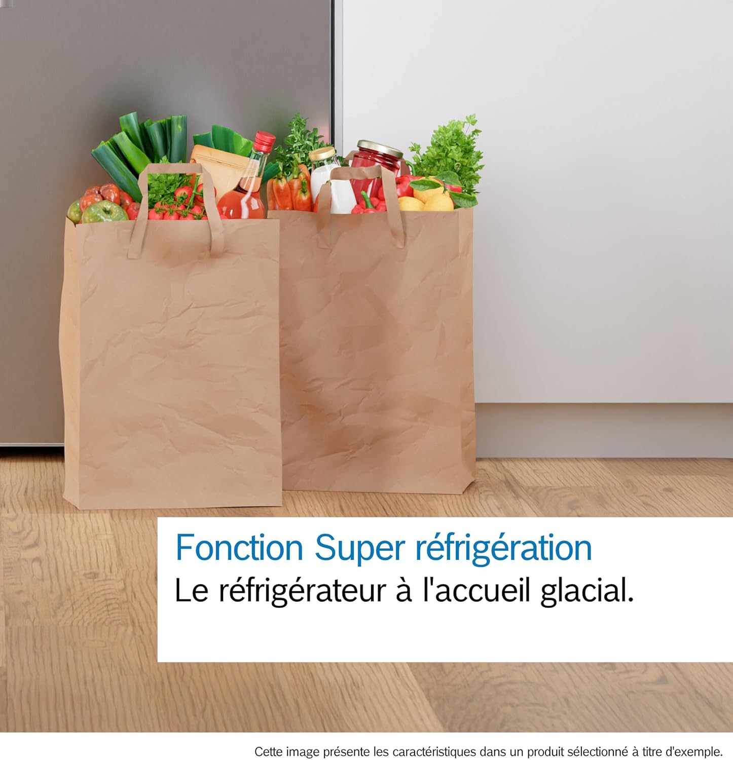 Bosch - Réfrigérateur combiné Série 4, 186x60cm, Inox, KGN367LDF