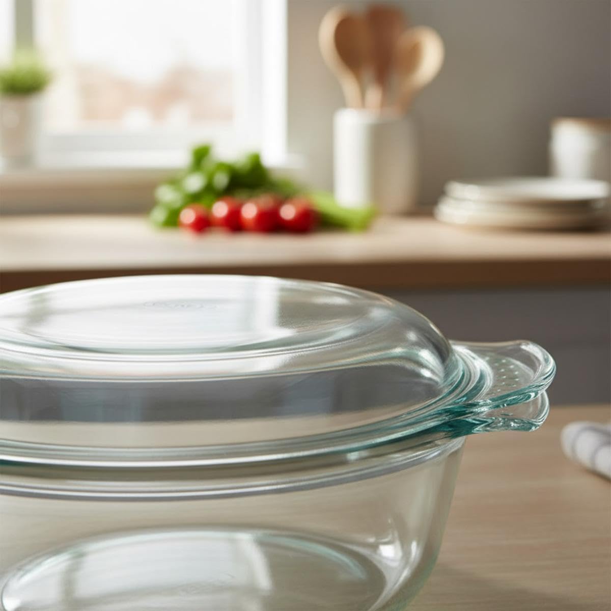 Pyrex - Cocotte Ronde série 118A000 - 4,9L verre résistant 118A000
