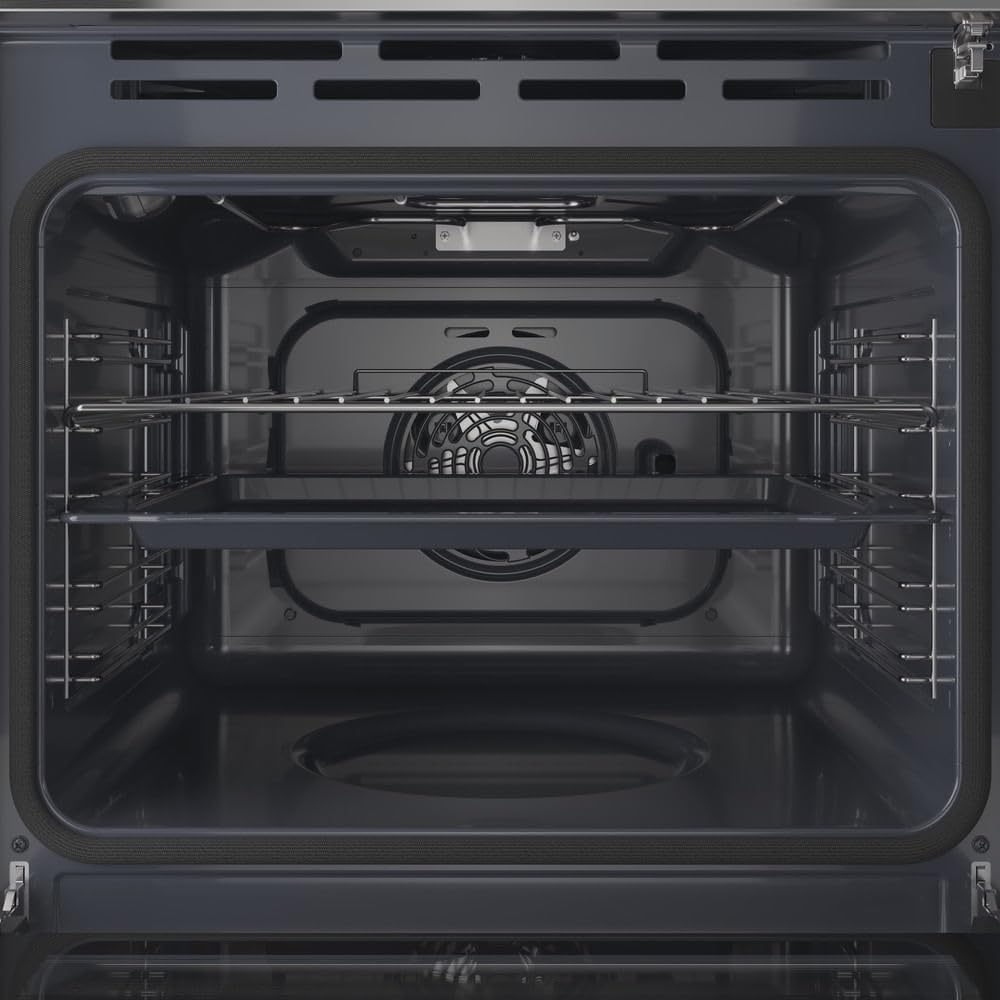 Hotpoint - four encastrable pyrolyse 71L, 7 fonctions, Dual Cleaning HAO5540PX