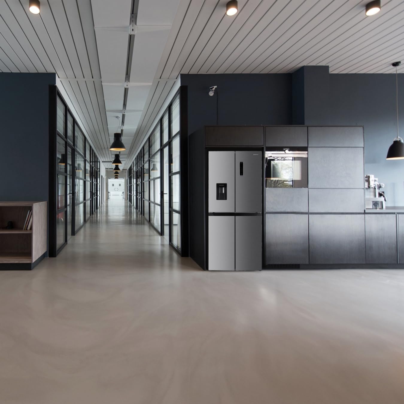 GEDTECH - Multi-portes, 470L, inox, eau, No Frost - GMP470IXT