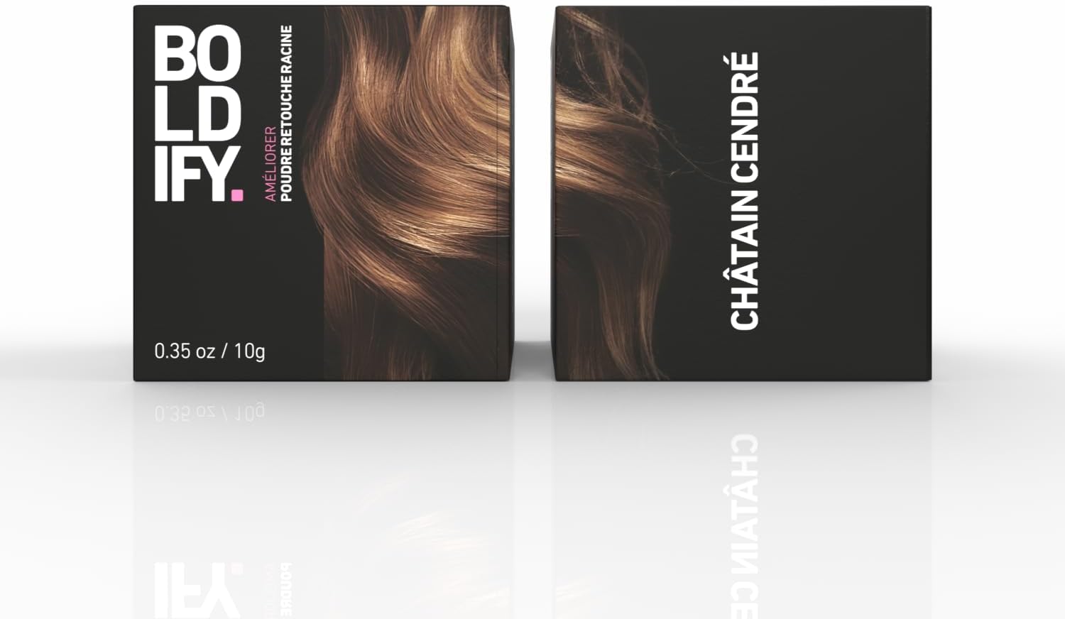 BOLDIFY - poudre racines brun cendré 10g - couvre cheveux gris