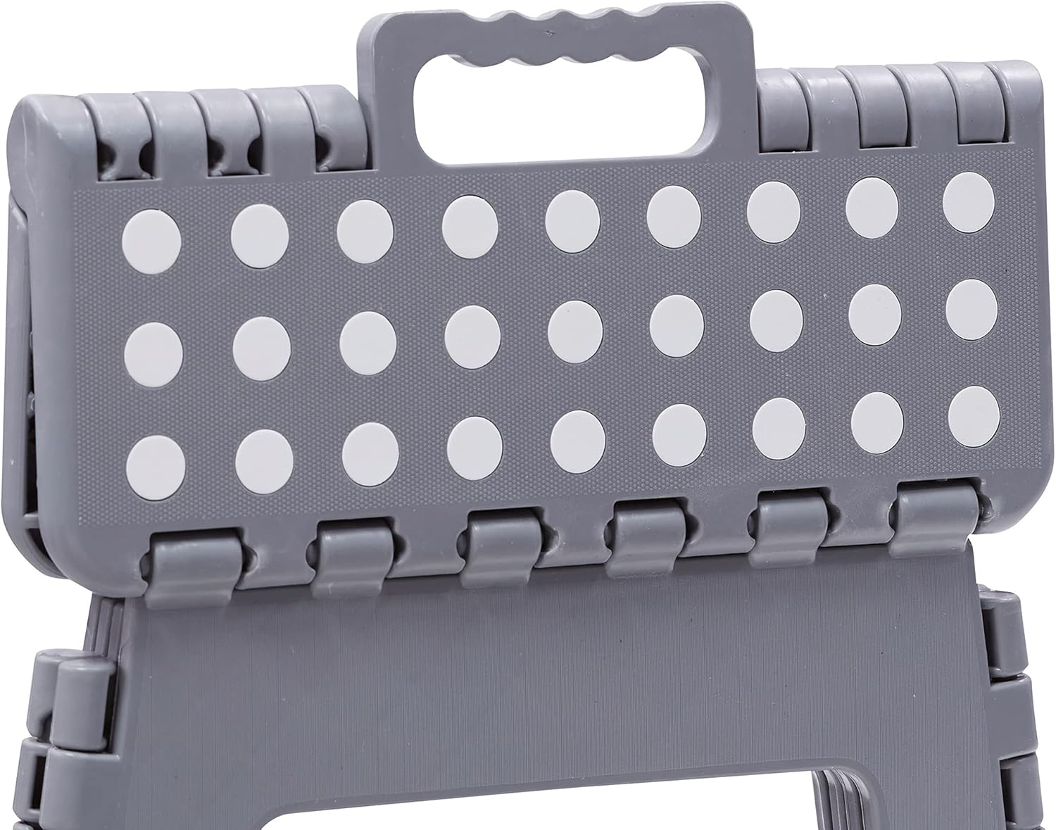 Arregui - Tabouret pliant multiusage 39cm, marchepied, gris - TB-039-G