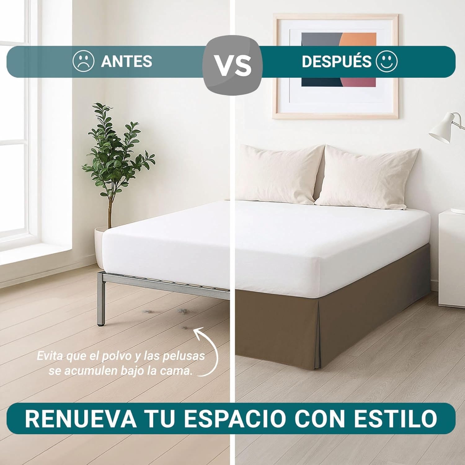 Housse de canapé - 150x190/200 cm - marron, antidérapante et respirante