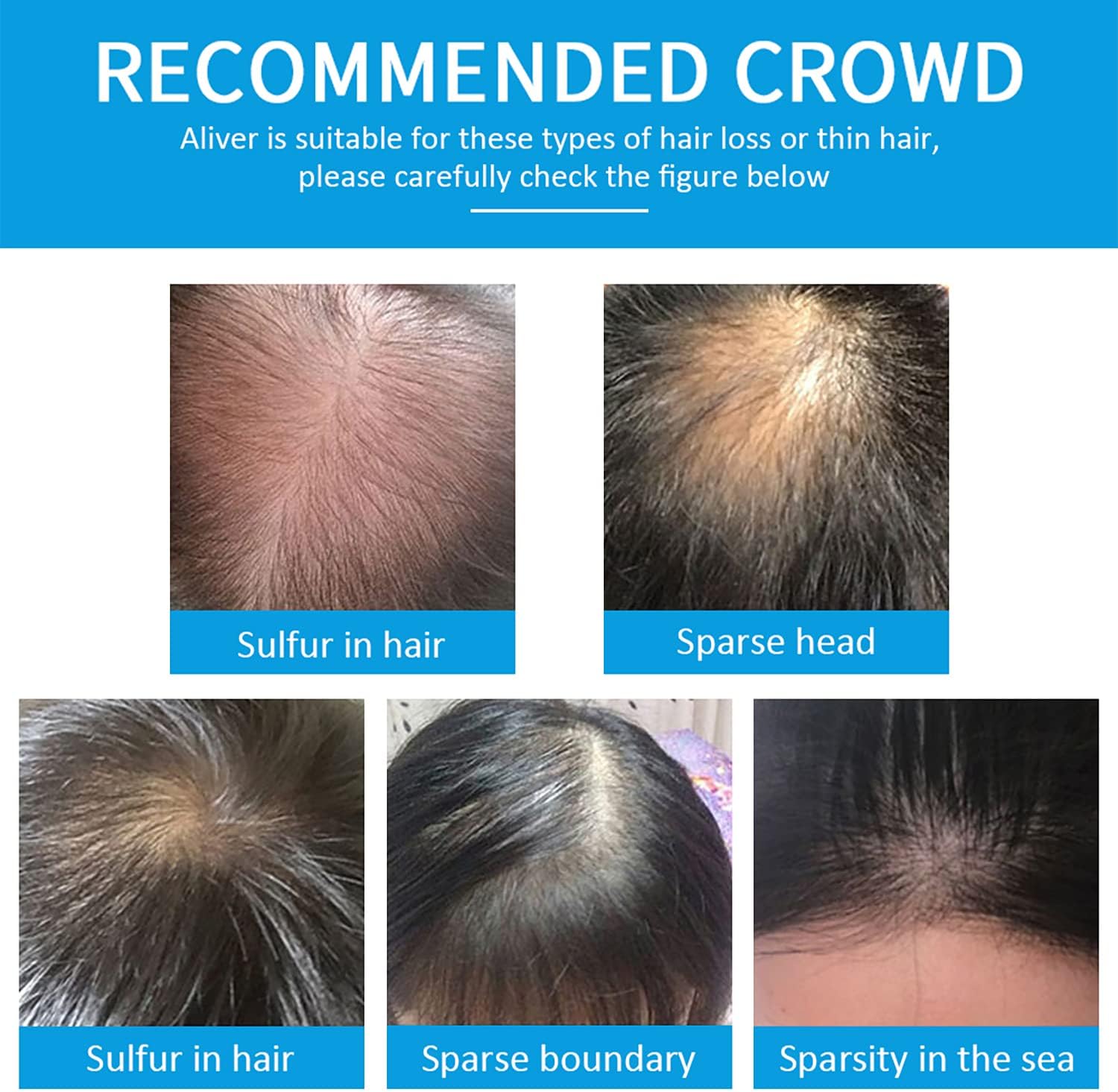 Fibres Capillaires - applicateur spray, poudre pro, correcteur clairsemé, brun clair