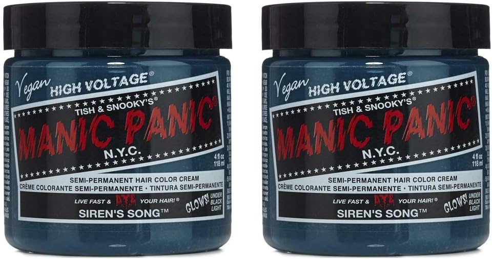 Manic Panic - Siren's Song Classic Creme - 2x118ml - Vegan, Semi-permanent, Cruelty Free