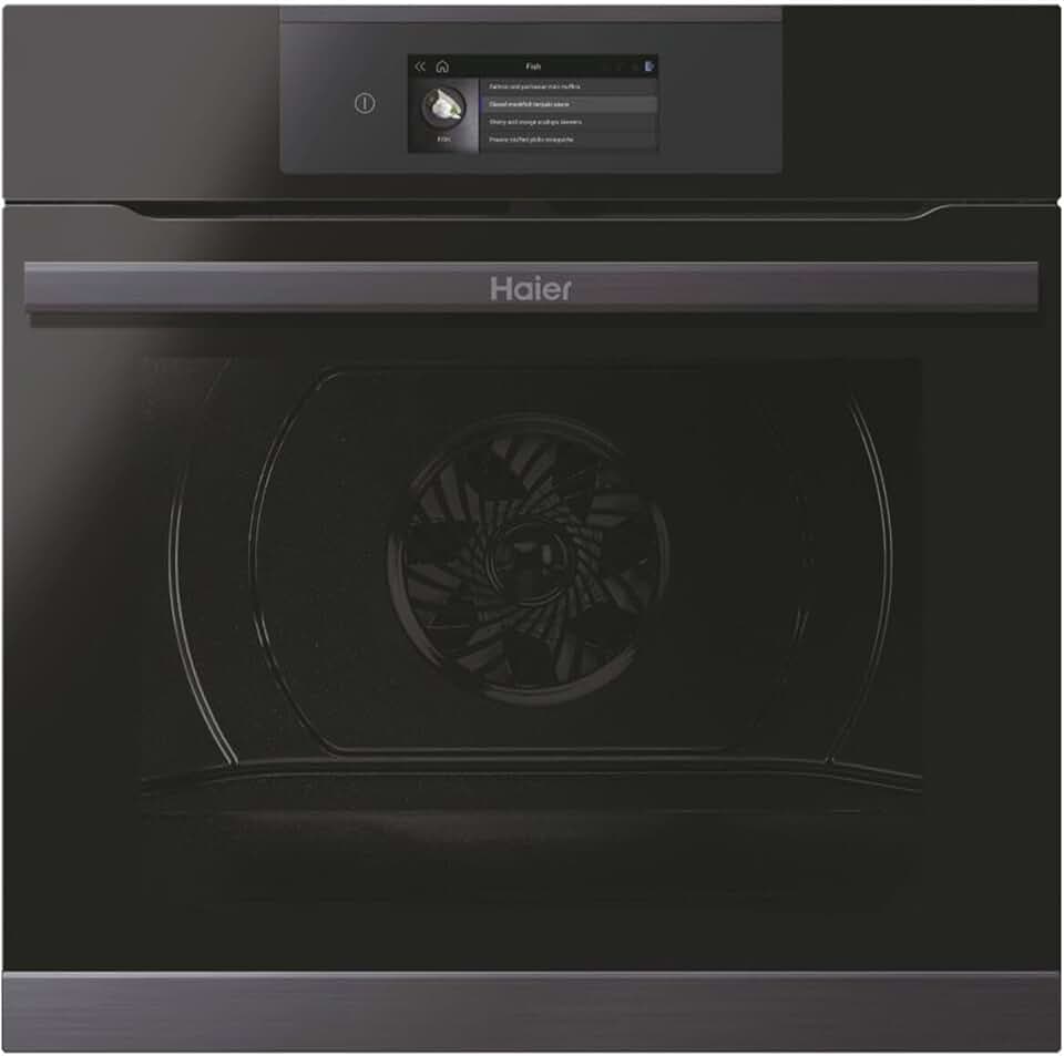 Haier - I-TOUCH Série 4 - 60 cm - four pyrolyse Wi-Fi, 14 fonctions - HWO60SM5T9BHD