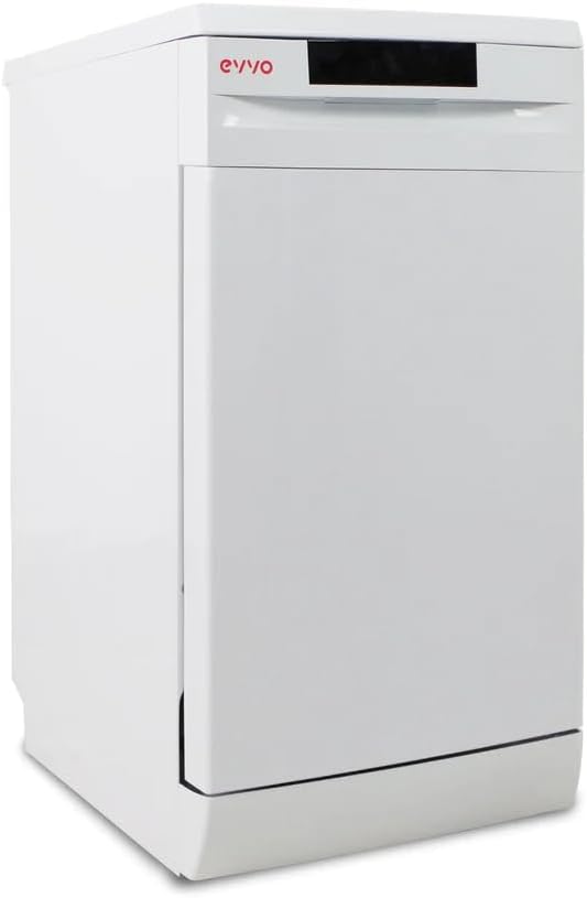 EVVO - Lave-vaisselle Slim 45 cm, 9 couverts, 5 programmes, D1