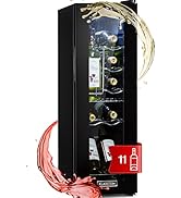 Distributeur de vin noir ou système de conservation avec affichage numérique. Comprend plusieurs boutons de commande et un indicateur « 11 » avec le symbole de la bouteille.