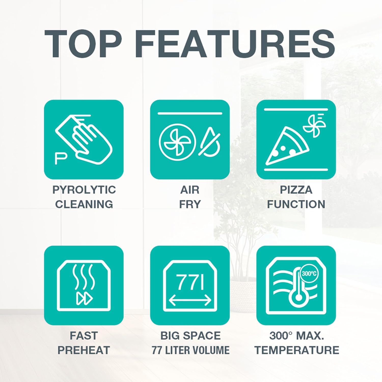 Gorenje - four encastrable série BPS6737 - 77L pyrolyse, AirFry, noir BPS6737E02B