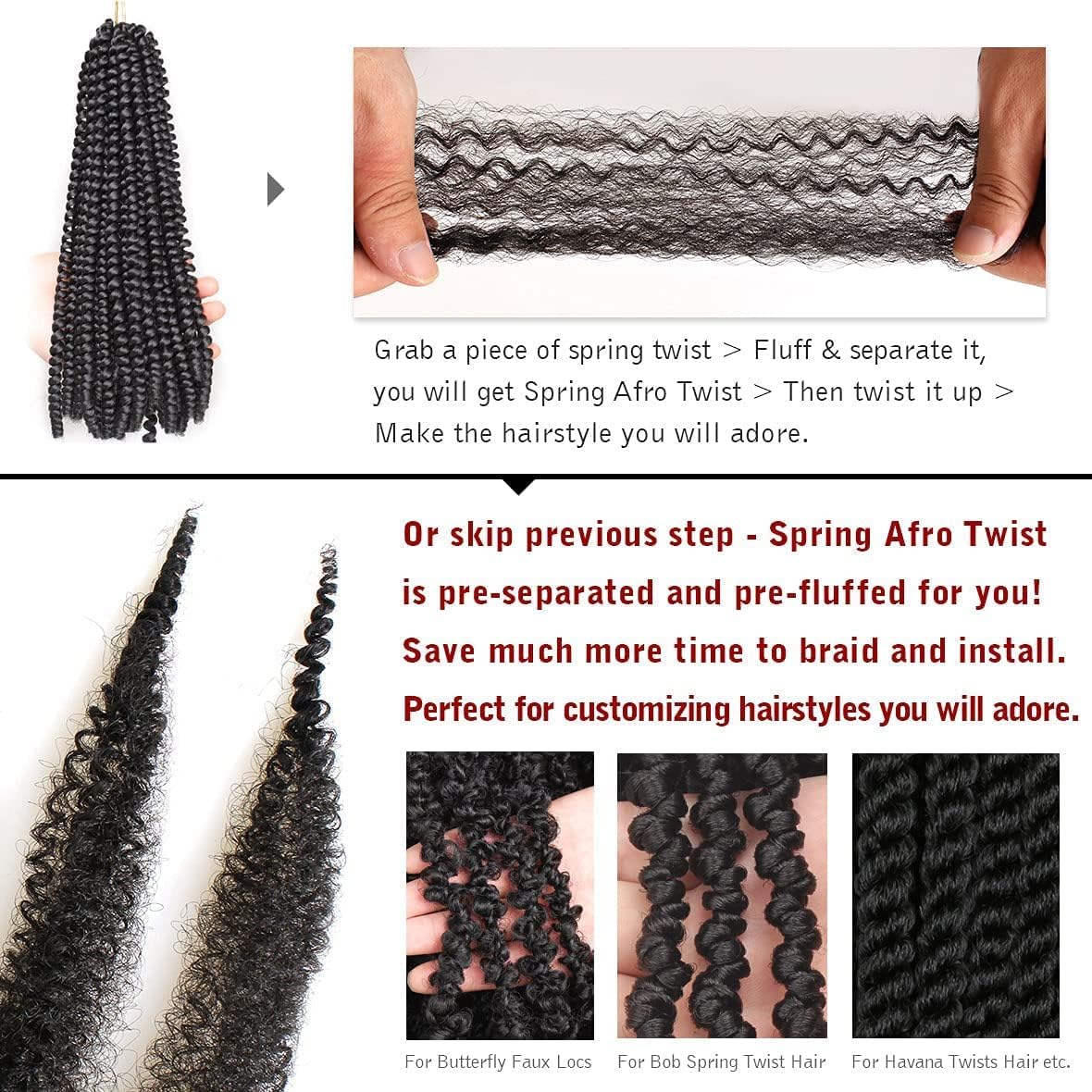 Xtrend - extensions cheveux pré-séparés, vanilles synthétiques, noir 1B#