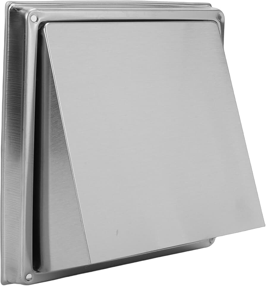 Cocoarm - Aération sèche-linge acier inox 4 pouces extérieur antirouille