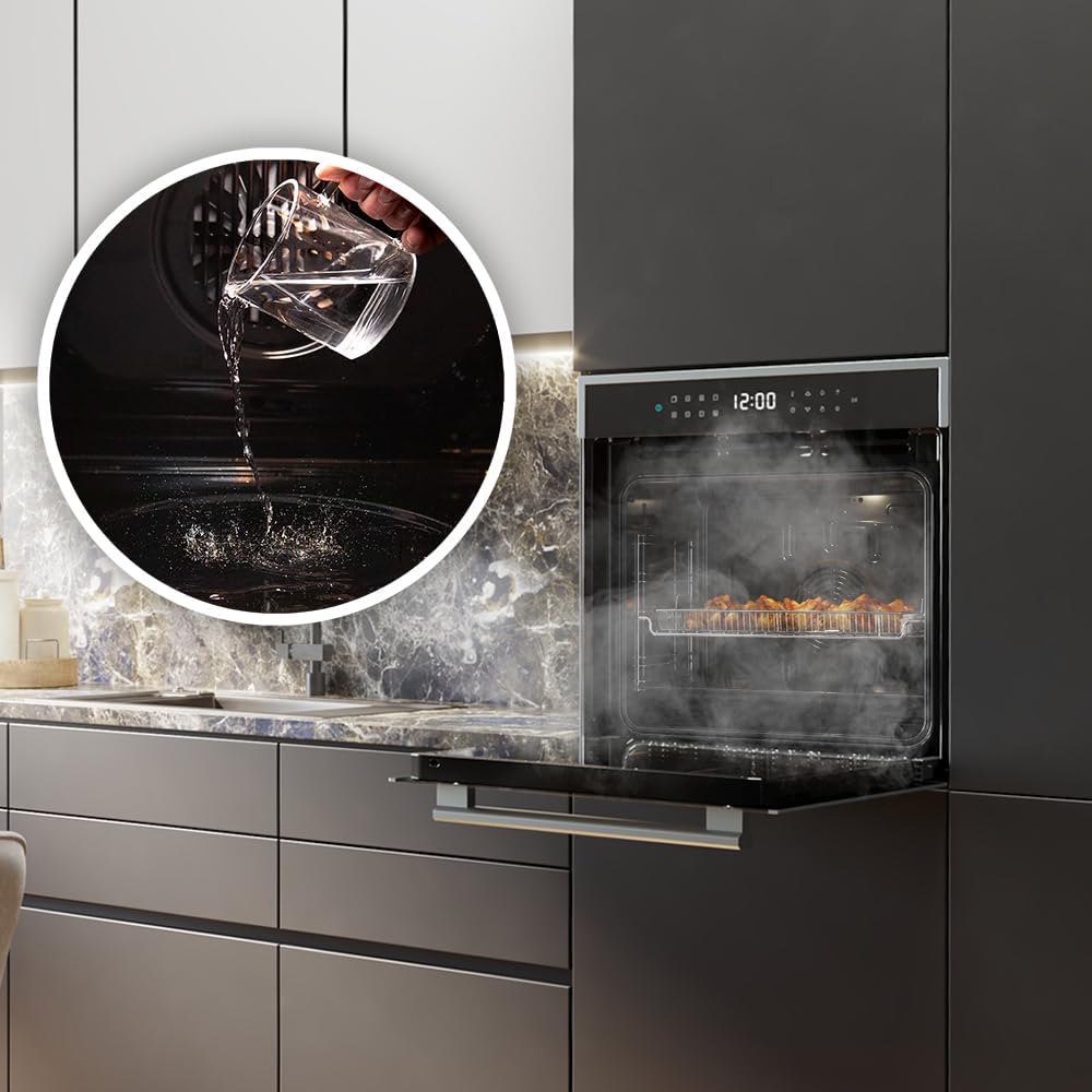 Cecotec - Four pyrolyse 60cm, 81L, 3400W, 11 fonctions Edge P506000