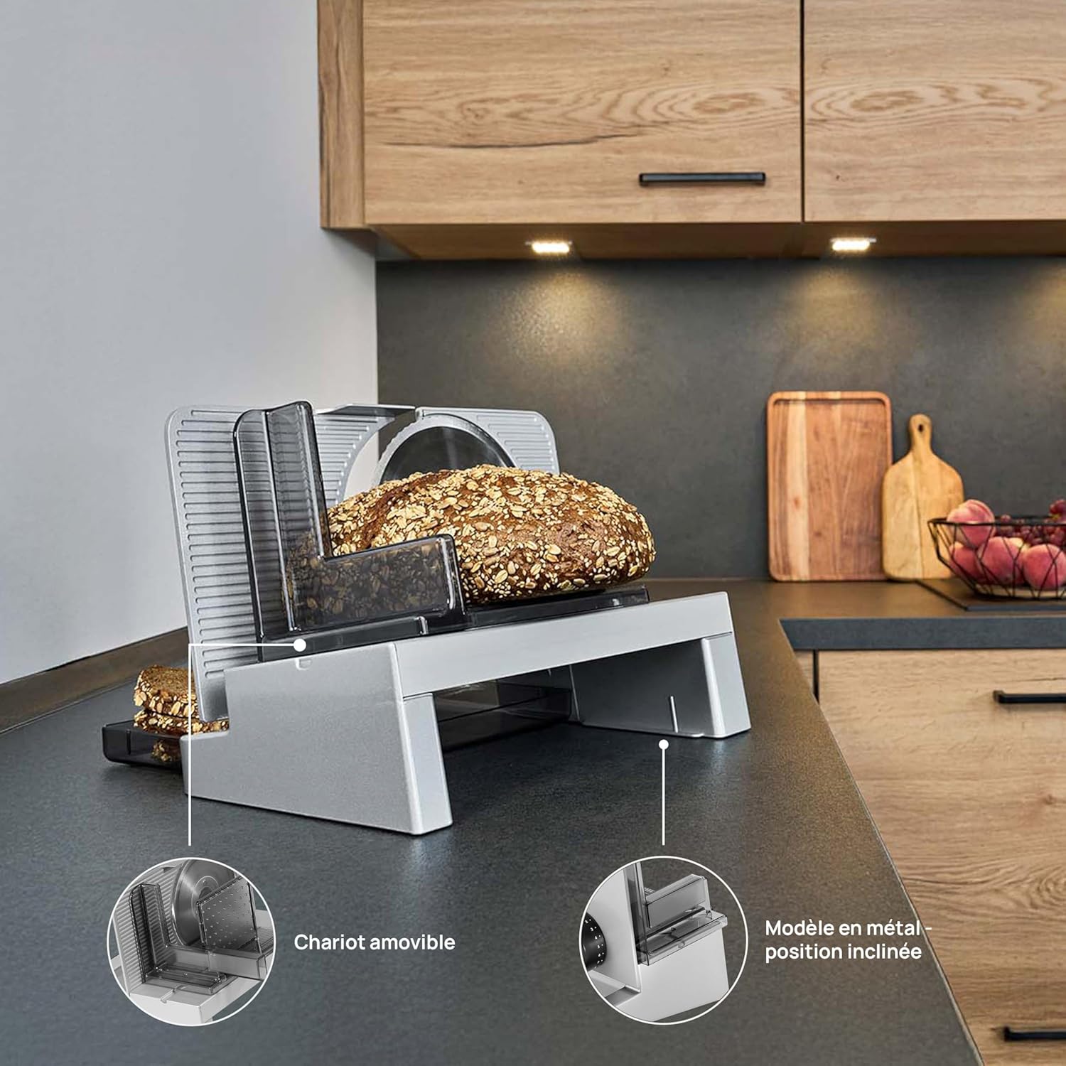 Ritter - Trancheuse E 16 Duo Plus - compacte - moteur ECO, fabrication allemande