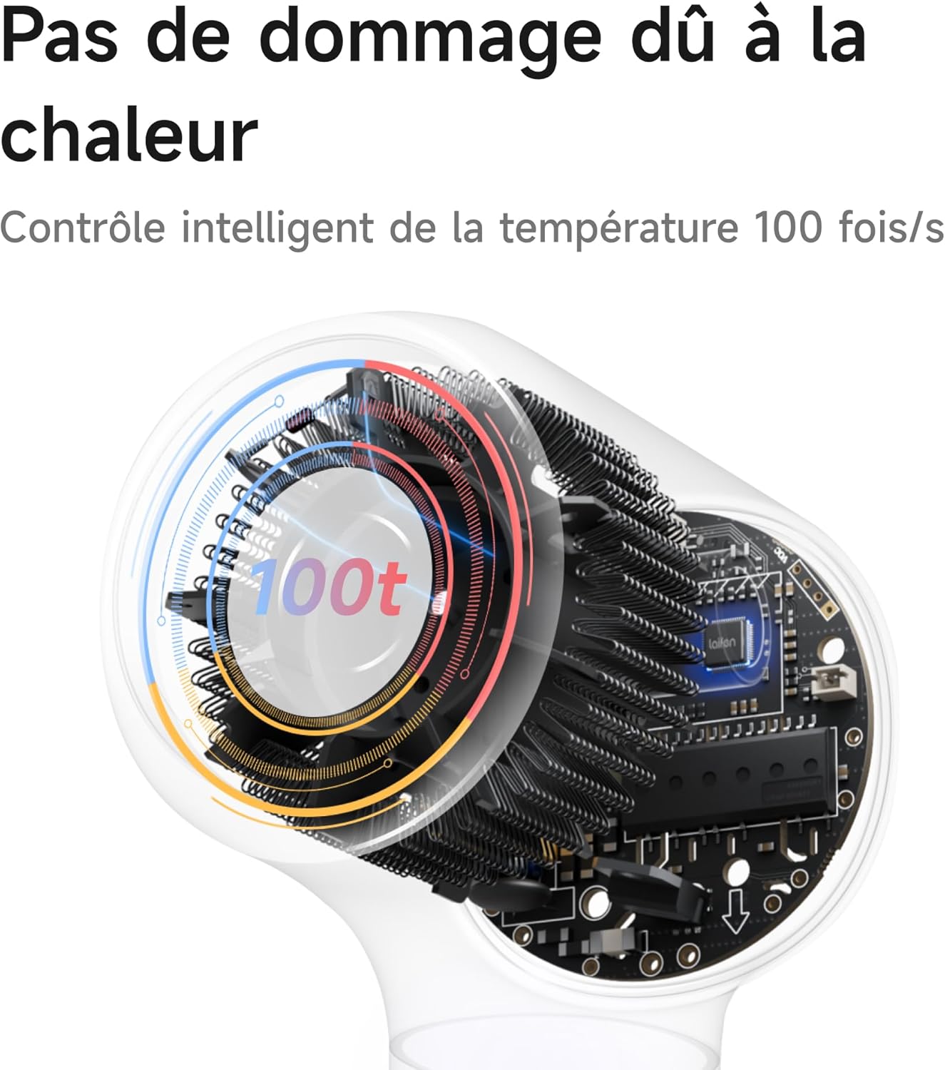 Laifen - Neo Special - sèche-cheveux, ions, séchage rapide, infusion d’huile, 58°C, tous types