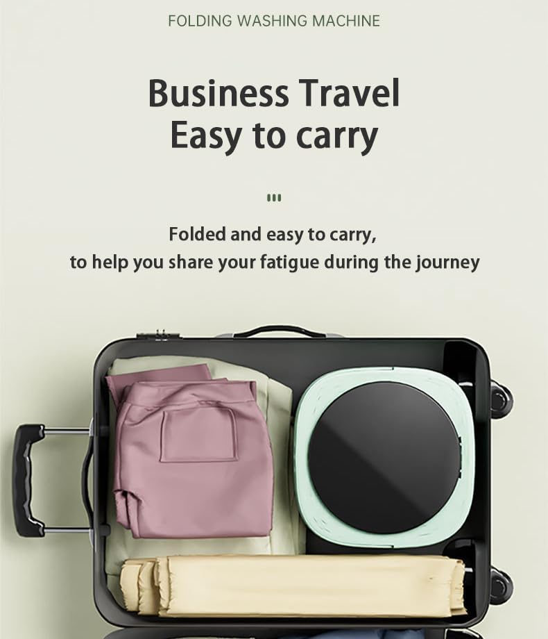 Machine à laver portable 12L - compacte, mini, idéale bébé et voyage