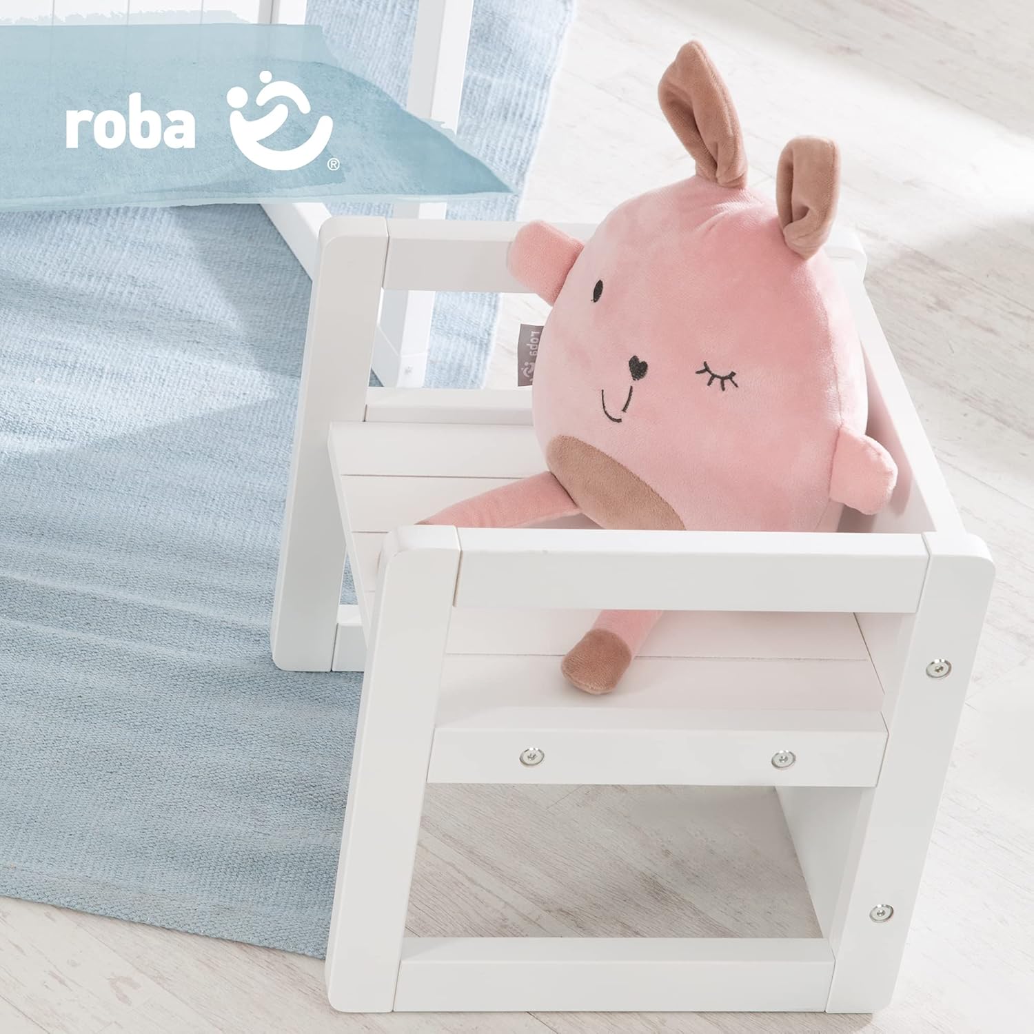roba - Chaise enfant réversible 3 hauteurs - 30x30 cm - 60 kg max