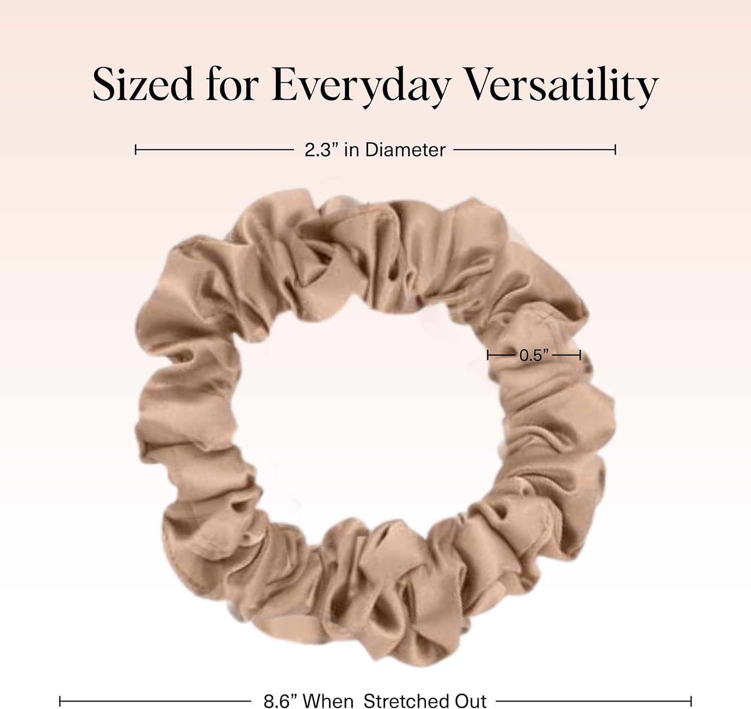 Kitsch - Chouchous satin ultra-fins - lot de 6 - doux anti-frisottis