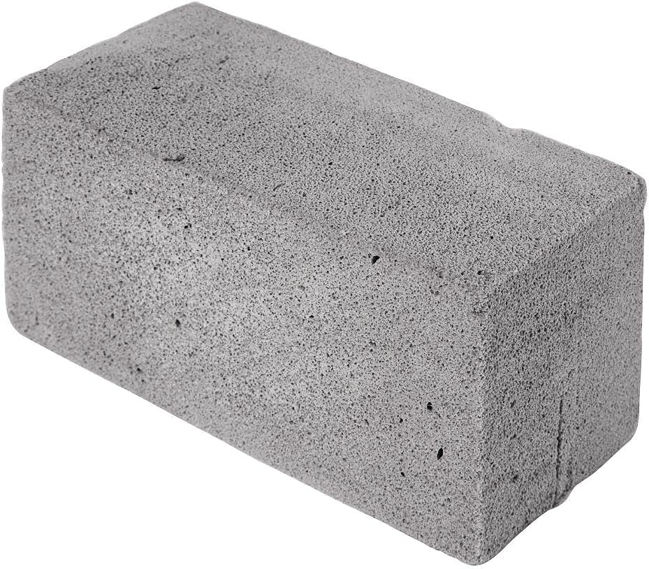 Jantex - Pierre ponce série barbecue électrique - 76x152x76 mm - Plaque de cuisson