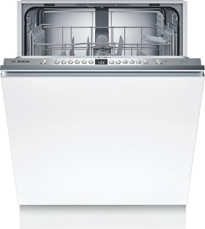 Bosch - Lave-vaisselle Série 2 60 cm - Encastrable, silencieux - SMV26AX01F
