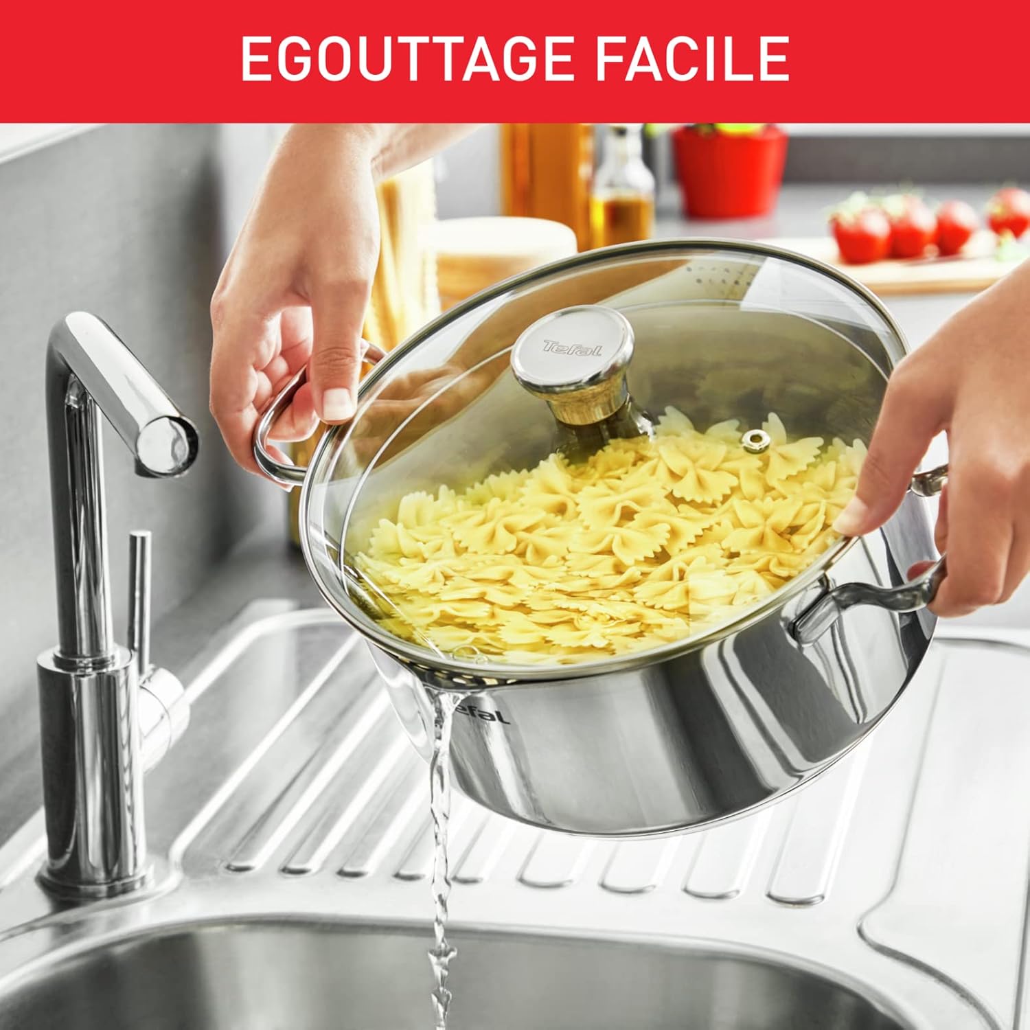 Tefal - Duetto On - batterie cuisine inox 6pcs induction - A705S636