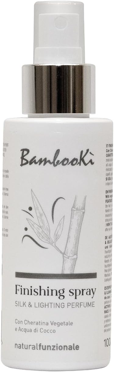 BambooKì - Silk & Lightning - 100ml - brume cheveux à la kératine végétale, eau de coco, parfum longue tenue