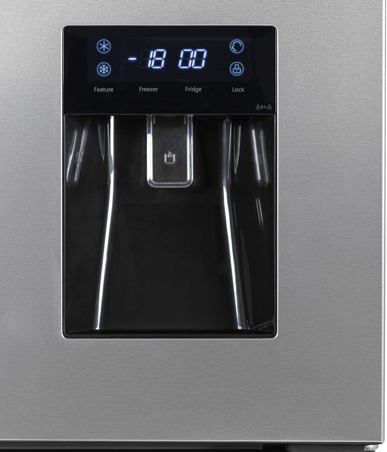 GEDTECH - réfrigérateur multi-portes inox 523L, eau, GMPFD523IX