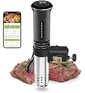 KitchenBoss Thermoplongeur Cuisson Sous Vide WiFi: Cuisson Sous Vide de Contrôle Précis de la Tem...