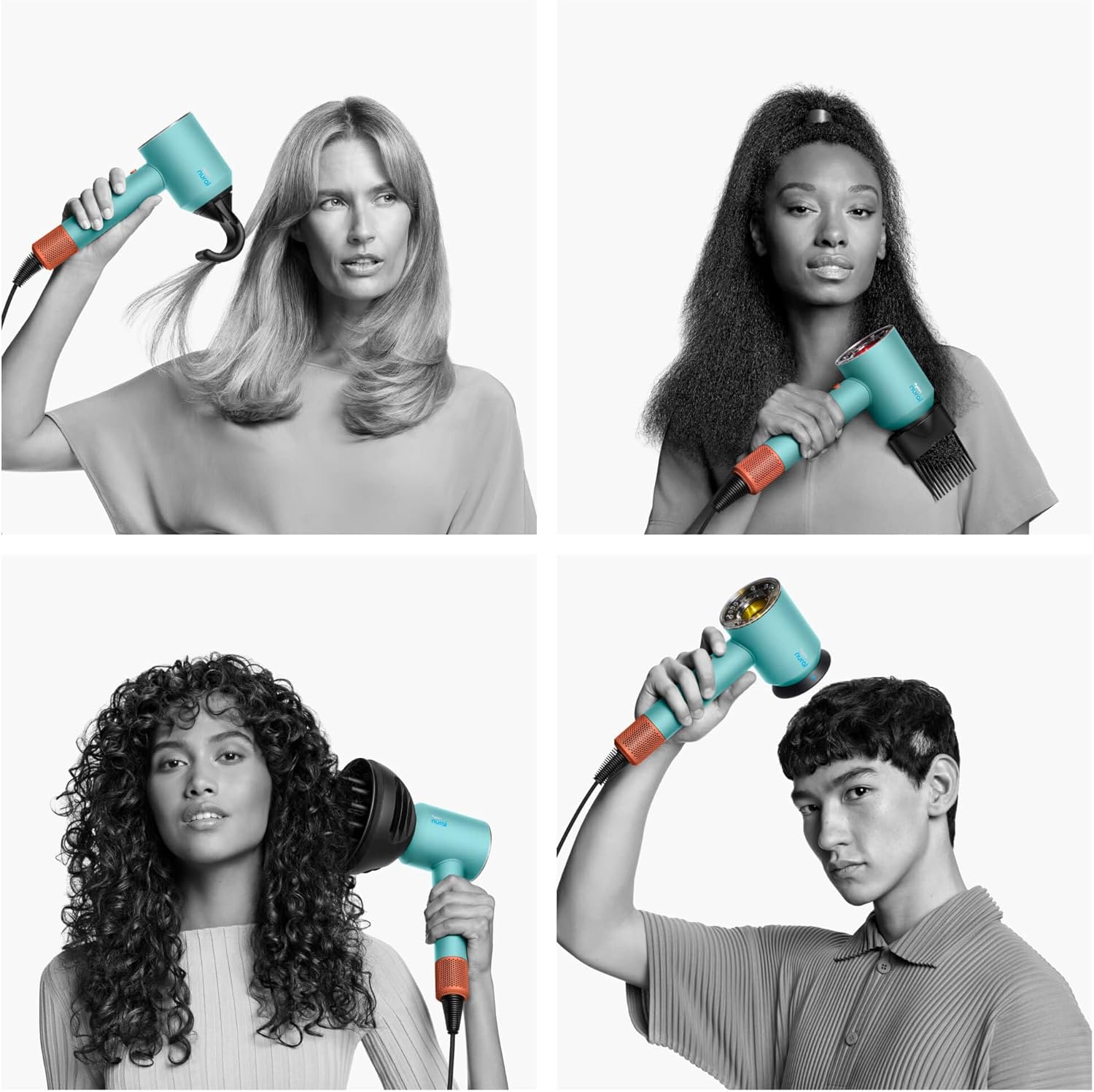 Dyson - Supersonic Nural - sèche-cheveux compact - spécial cheveux bouclés