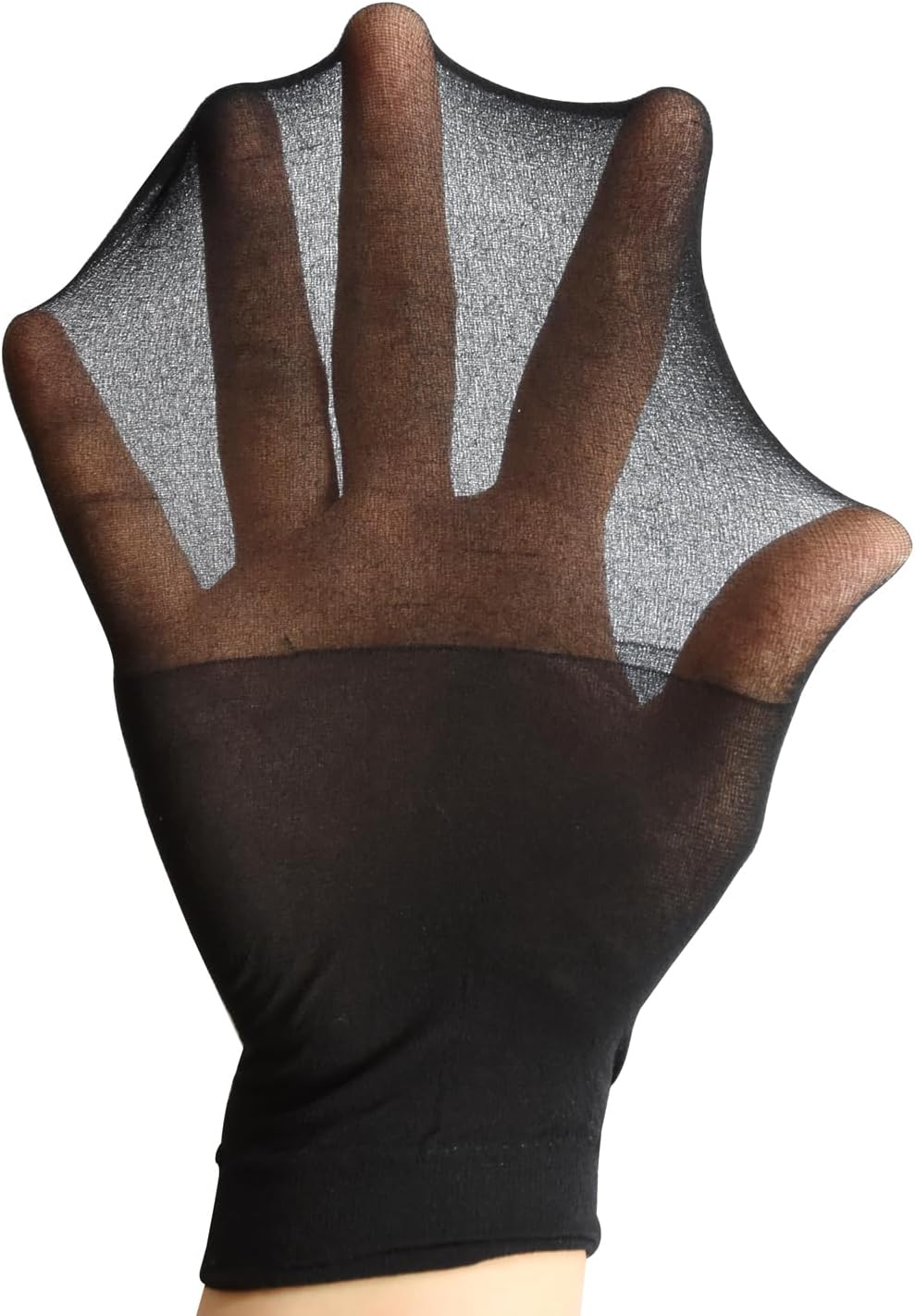 Bonnets de perruque nylon unisexes - lot de 6 - respirants, noirs