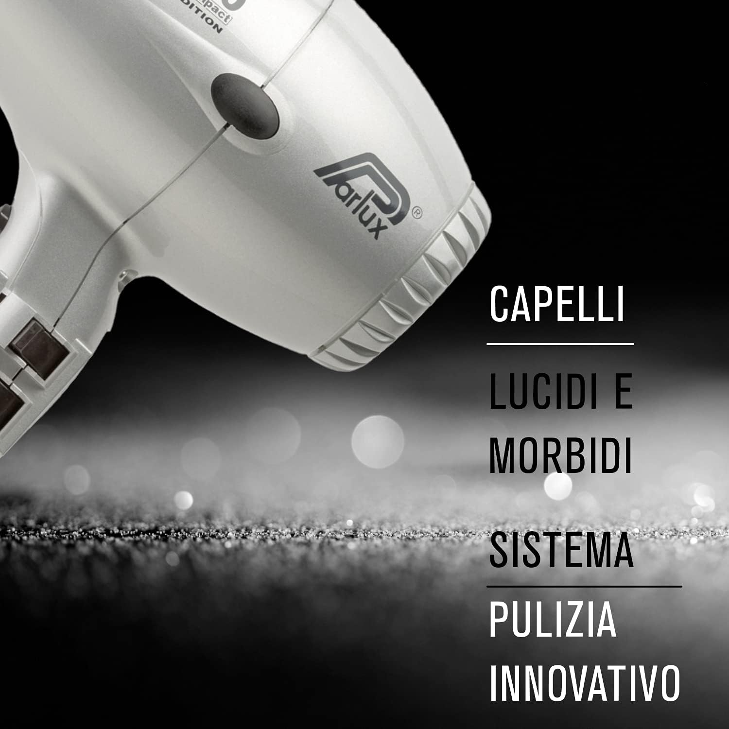 Parlux - Supercompact 3500 - compact - ionique, céramique, argent