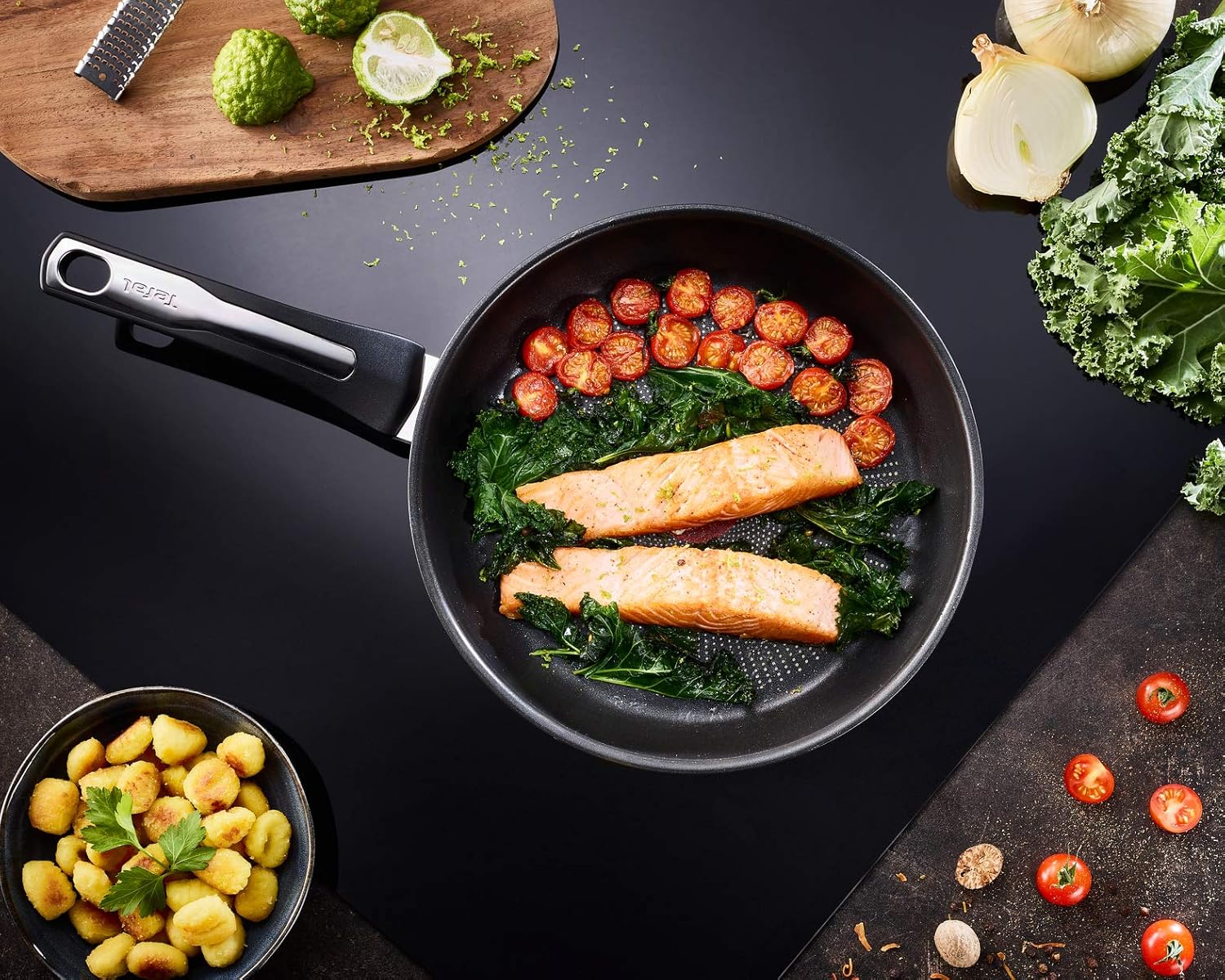 Tefal - Emotion - poêle 24 cm - antiadhésive, induction, garantie 10 ans, E3000404