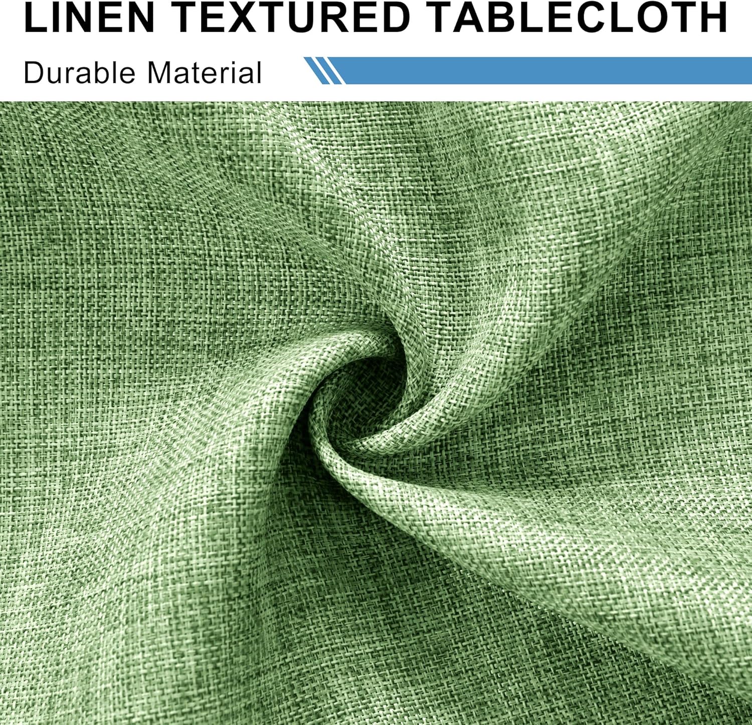 DWCN - nappe aspect lin 135x240cm, lavable, imperméable, antitache DWCN