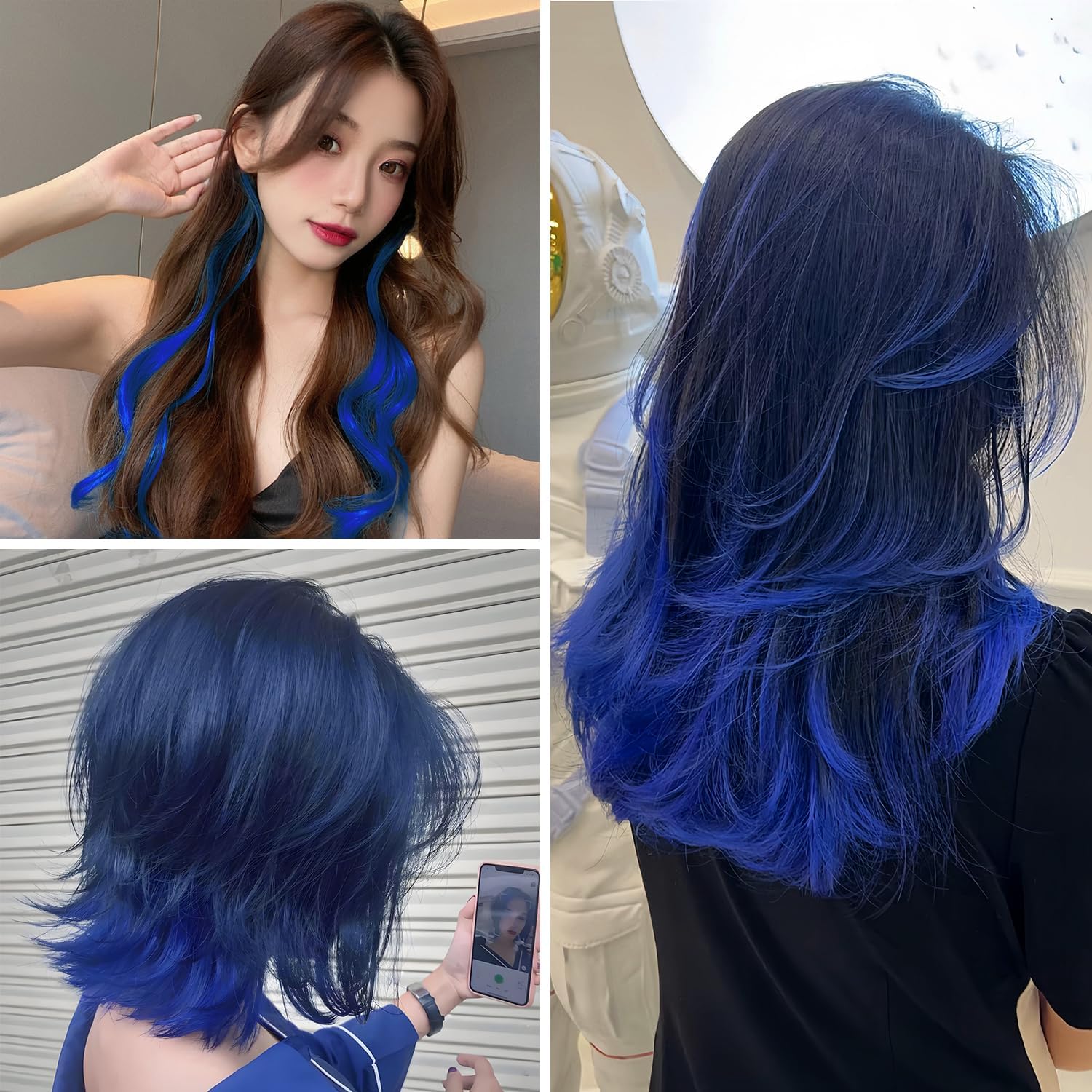 Extensions à clip - raides 22