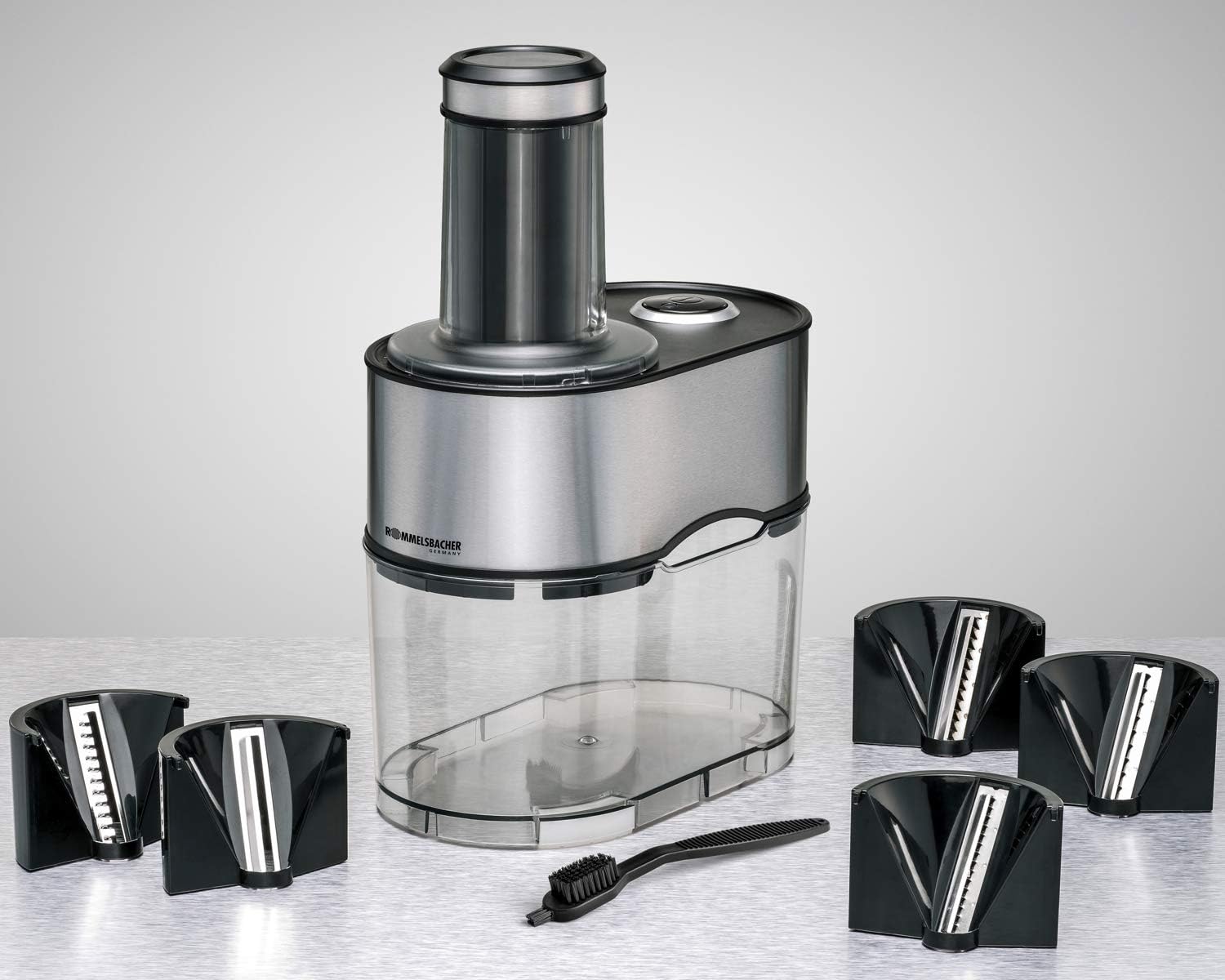 Rommelsbacher - spiralschneider EGS 80 - 2.5L, 100W, inox, coupe-légumes EGS80