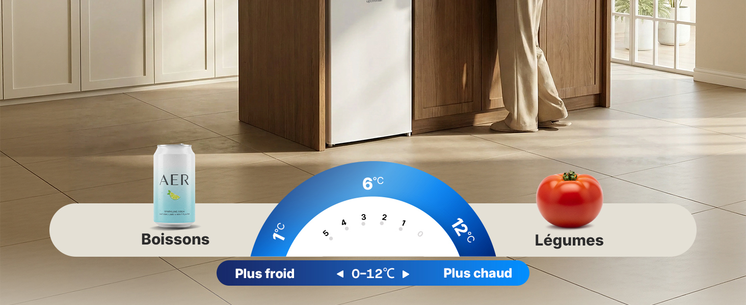 Le texte indique « Pure Shot ». Élément d'interface montrant un compteur ou une jauge bleu avec des marqueurs sur un affichage numérique.