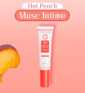MUSC INTIME - Parfum Intime - Hot Peach - La Charmeuse - Soin Femme - Absorbe Les Odeurs Les Plus...