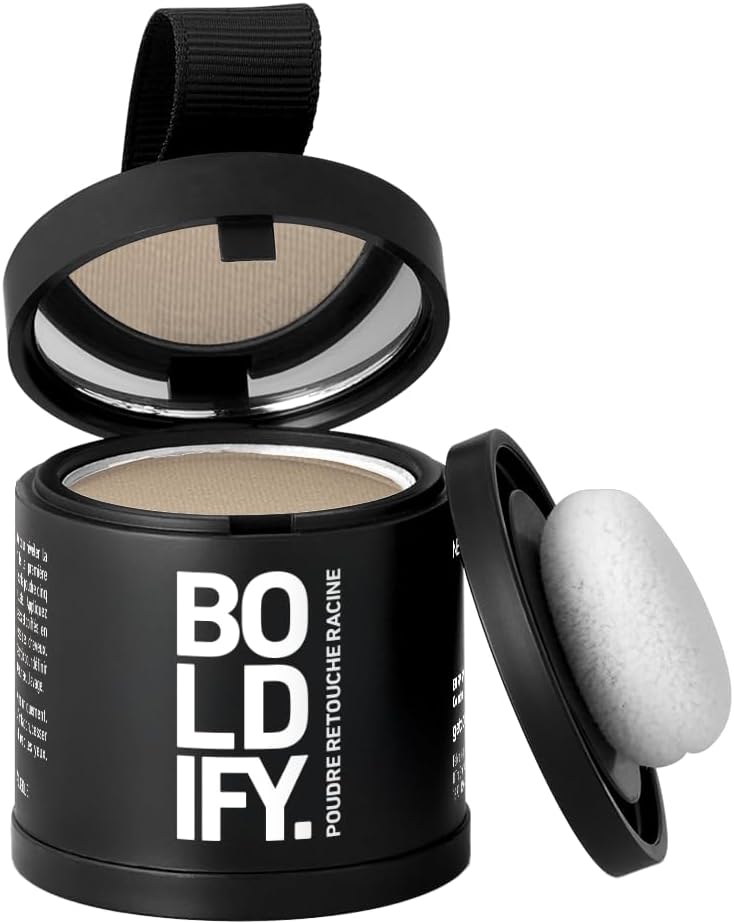 BOLDIFY - Poudre de racine blond clair - 10g - couvre racines et cheveux gris