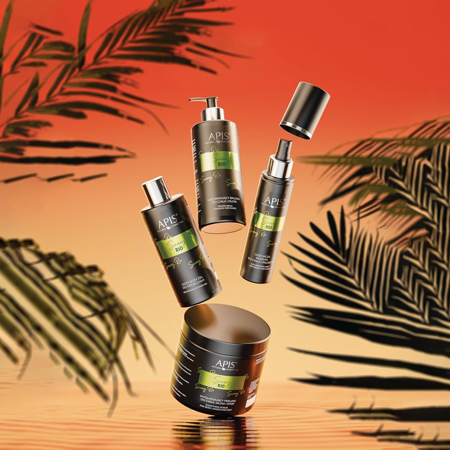 Apis - Sunny Rio Spray corps/cheveux 150ml - jasmin, noix de coco, hydratant