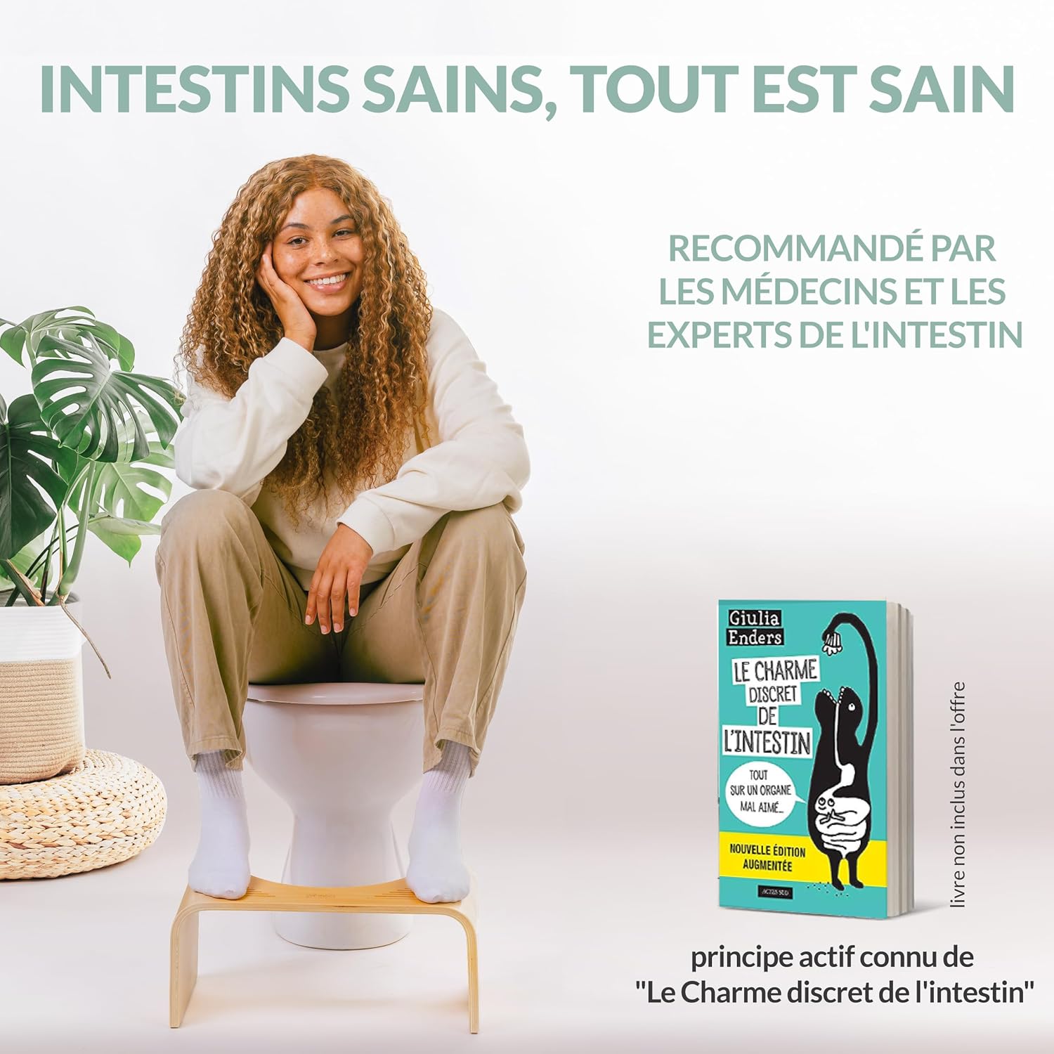 Nature HOCA - tabouret WC bois FSC - ergonomique - aide constipation