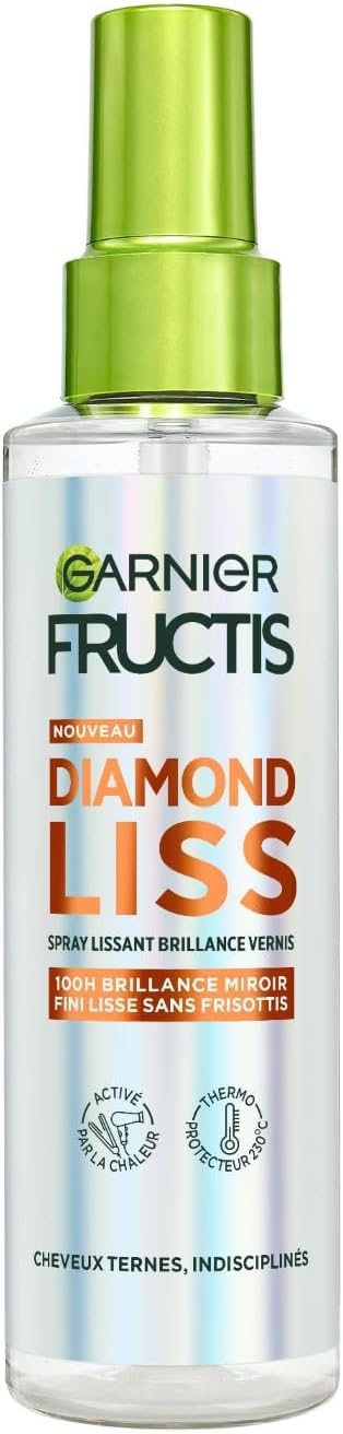Garnier - Fructis Diamond Liss - 150ml - spray lissant brillance thermo-protecteur