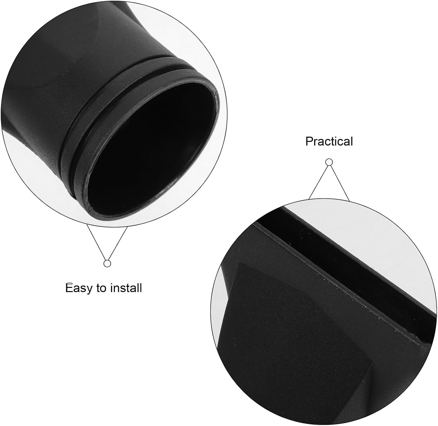 Diffuseur cheveux - 2 pièces - résistant chaleur, coiffage uniforme