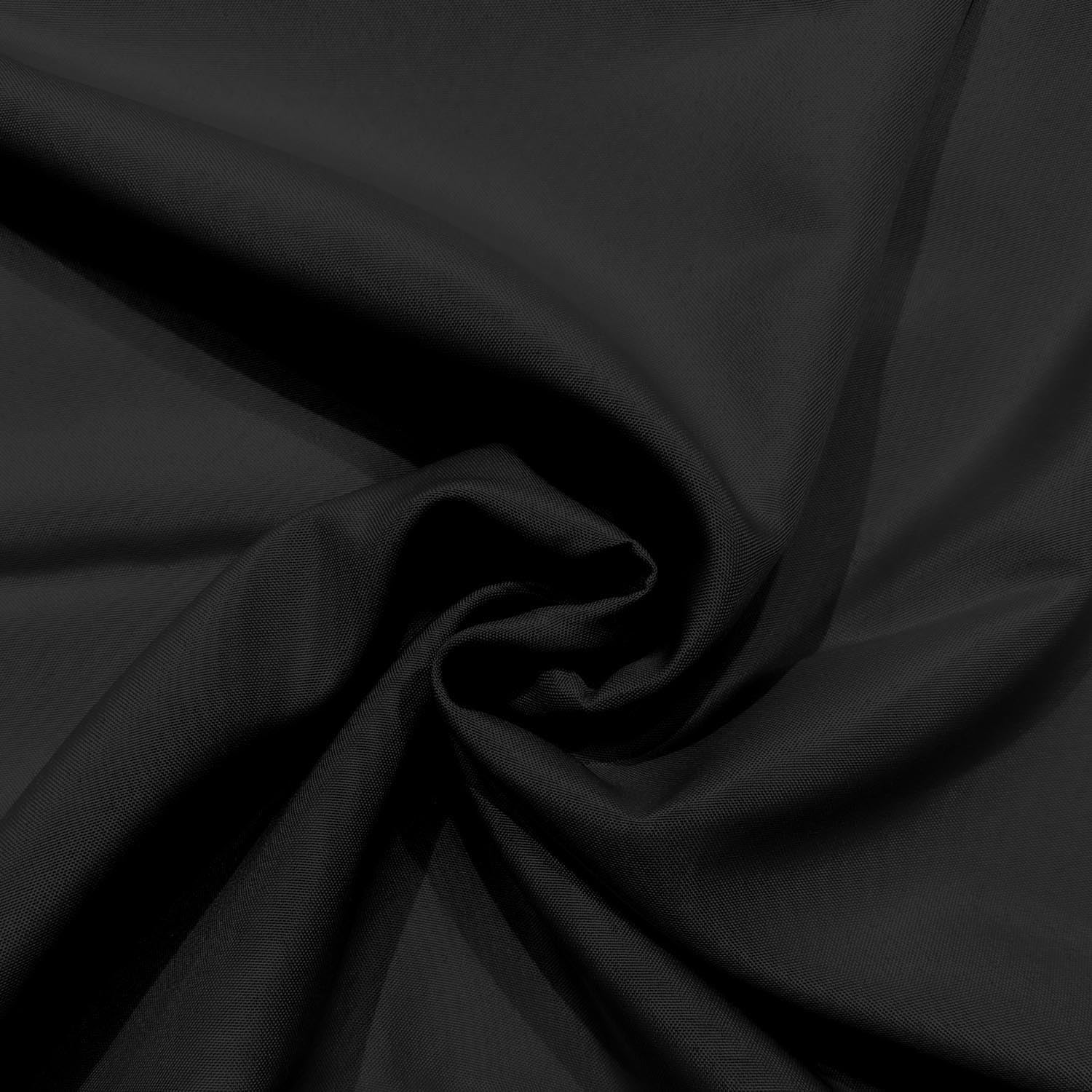 Soleil d’Ocre - Nappe Rectangle anti-taches, polyester, 140x200 cm, noir