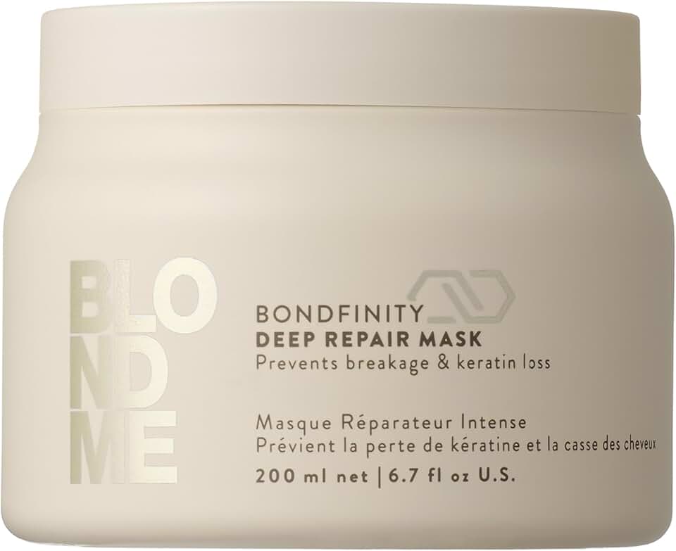 Schwarzkopf - BLONDME Bondfinity - 200ml - masque réparateur, hydratant, protecteur cheveux poreux