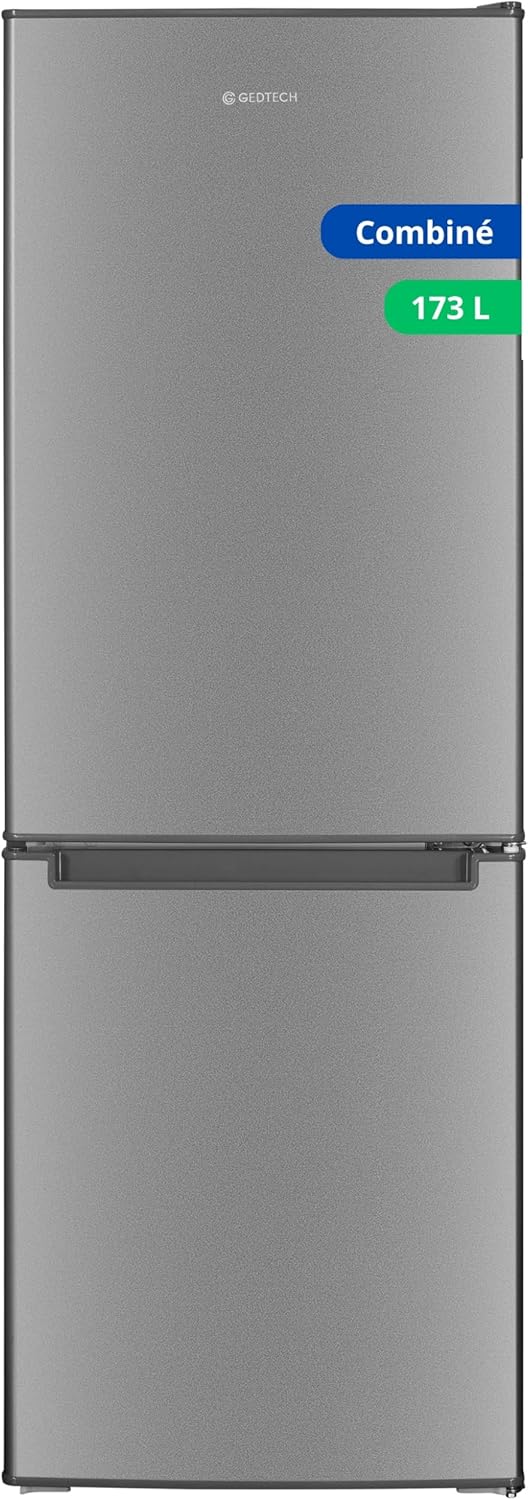 GEDTECH - Réfrigérateur combiné 173L, congélateur bas, 143cm - GCB173SL